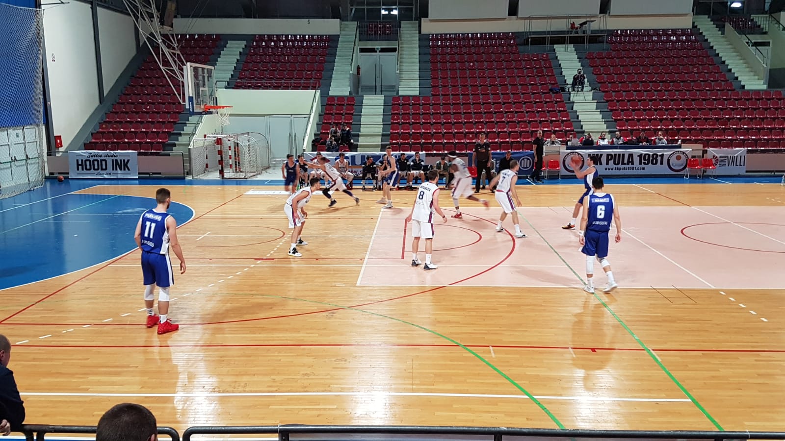 Prva muška liga (17. kolo): Universitas do važne pobjede u Puli