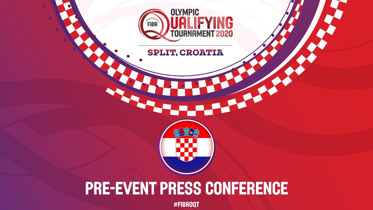 Olimpijski kvalifikacijski turnir: U 11:30 najavna konferencija za medije hrvatske reprezentacije