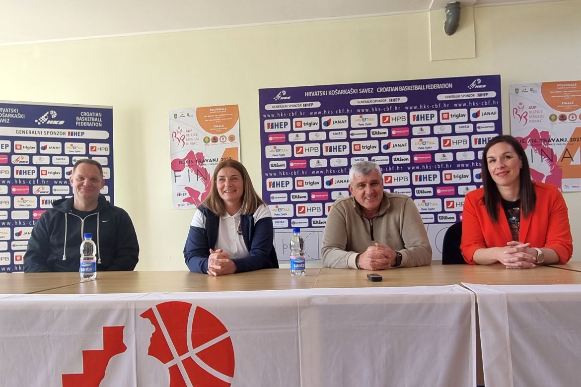 Kup Ružica Meglaj-Rimac: Na najavnoj konferenciji za medije svi zaželjeli dobre utakmice i popunjenu dvoranu