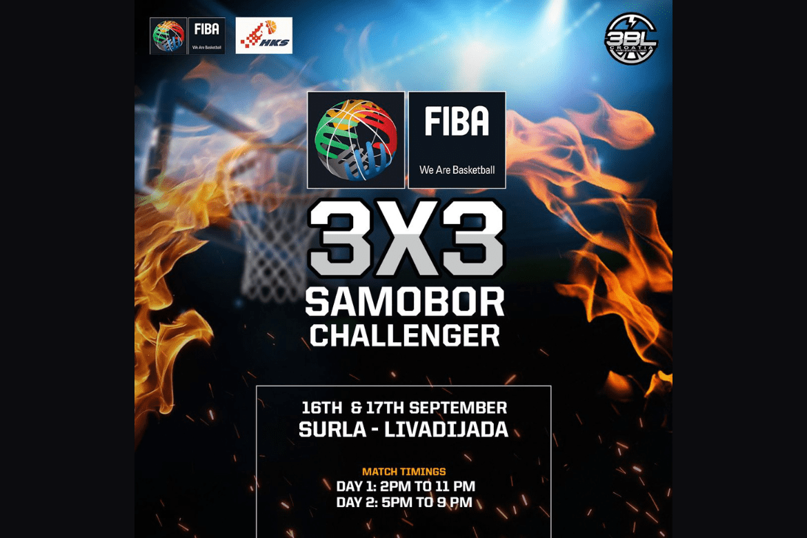 FIBA 3×3 Challenger po prvi put u Samoboru u organizaciji 3BL-a