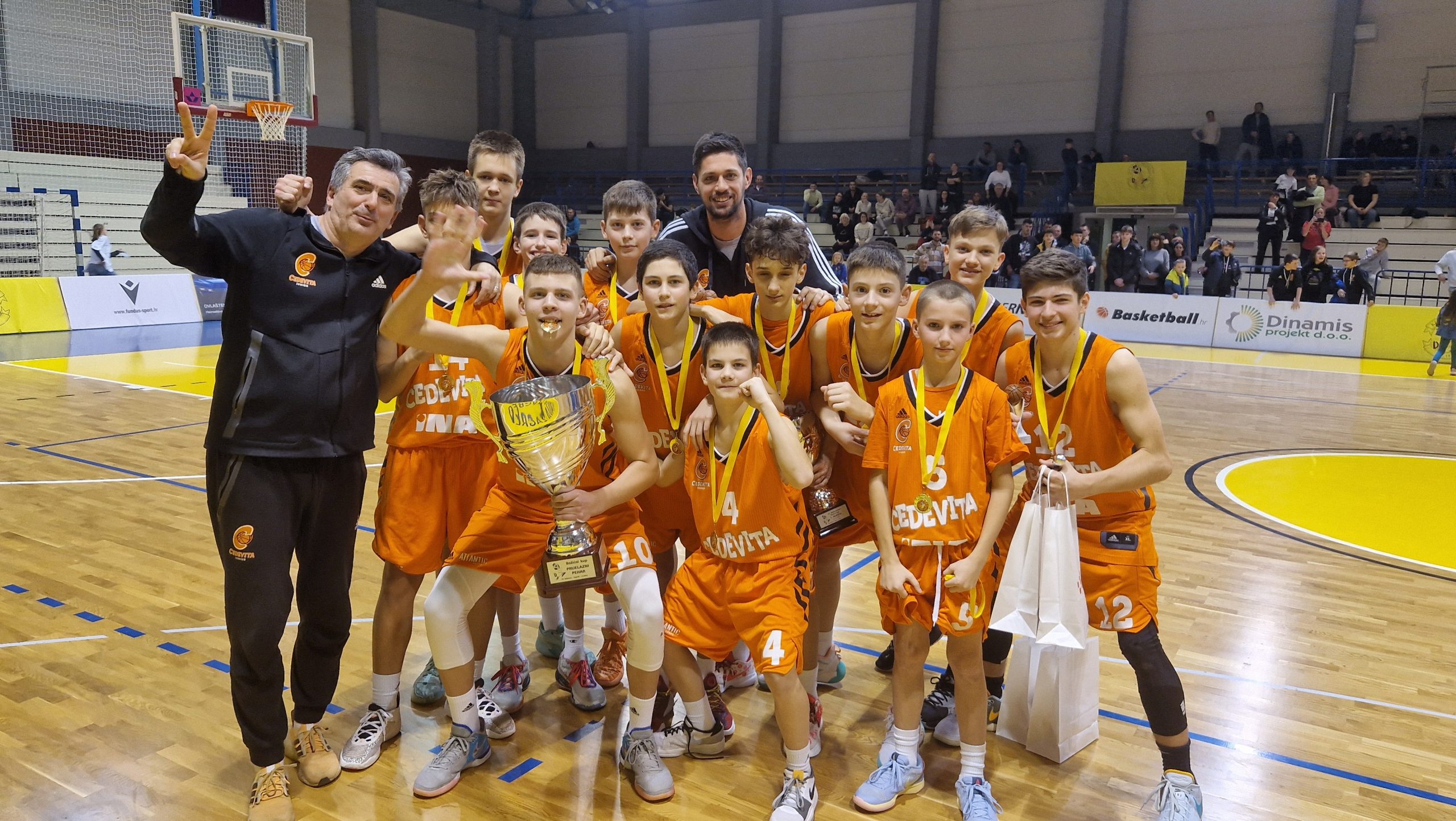 Cedevita Junior pobjednik U13 Božićnog kupa u Dubravi